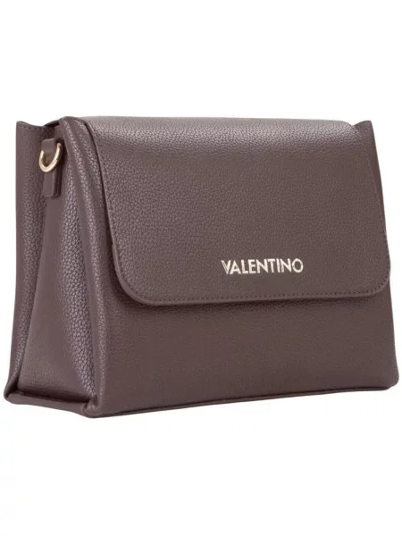 Crossbody kabelka Valentino Bags z ekologickej kože hnedá