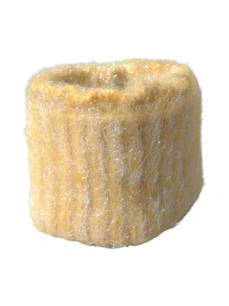 Jedwabna szal Dolce And Gabbana żółta