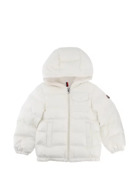 Παλτό Moncler Enfant λευκό