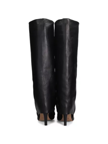 Botine The Seller cu volane negru