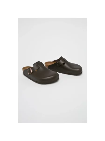 Klapki Birkenstock brązowe