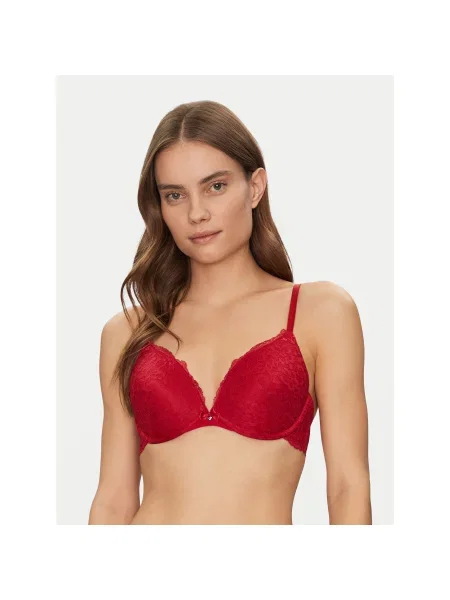 Hunkemöller Бюстгальтер з підкладкою Marine червоний