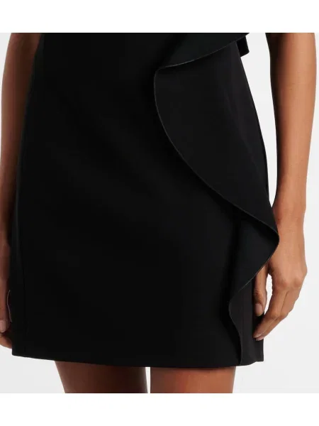 Rochie Max Mara cu volane negru