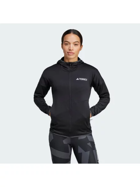 Bluza z kapturem Terrex Xperior Climawarm Light Fleece czarna
