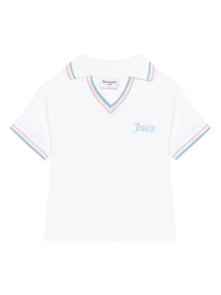 Поло Juicy Couture белое