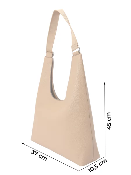 Calvin Klein Geantă Webbing Adj Strap Large Shoulder bej