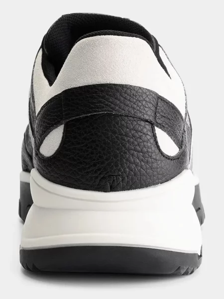 Шкіряні кросівки BALR. Chunky Football чорний