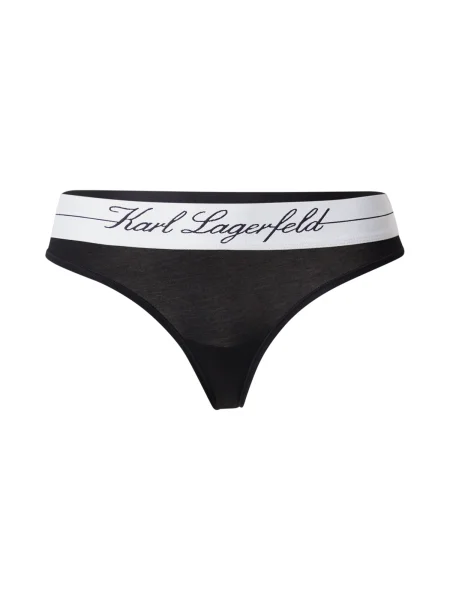 Karl Lagerfeld Tanga HOTEL crem negru