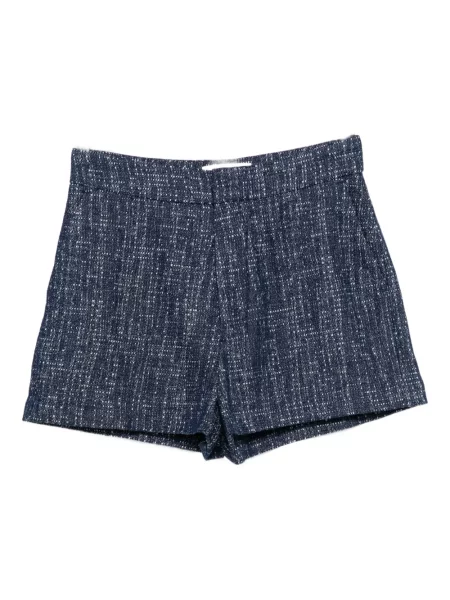 Pantaloni scurți Frame din tweed albastru