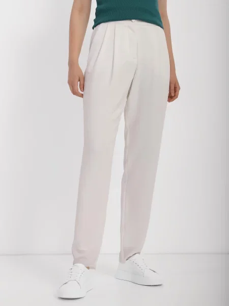 Повседневные брюки Emporio Armani белые