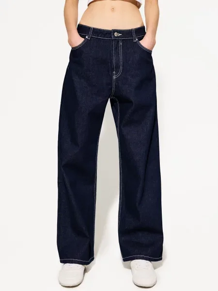 Bershka Jeans bleumarin