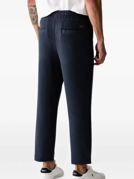 Pantaloni Boss alergare albastru