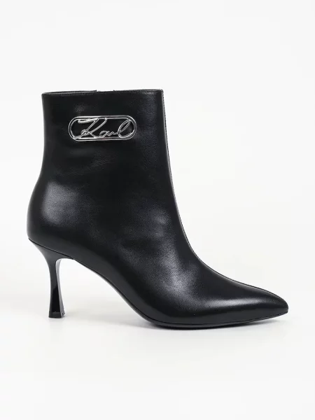 Karl Lagerfeld Botine Sienna' negru