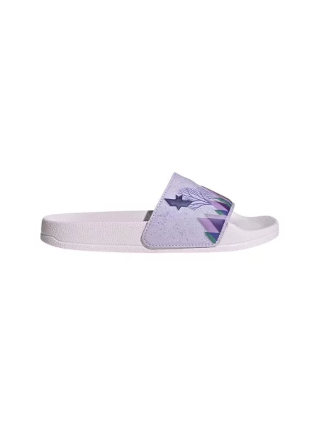 Šľapky Adidas fialová