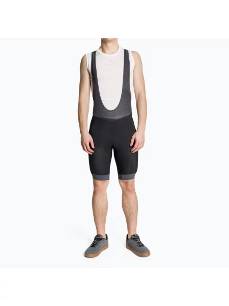 Мъжки къси панталони за колоездене Endura Xtract Lite Bibshort grey черно