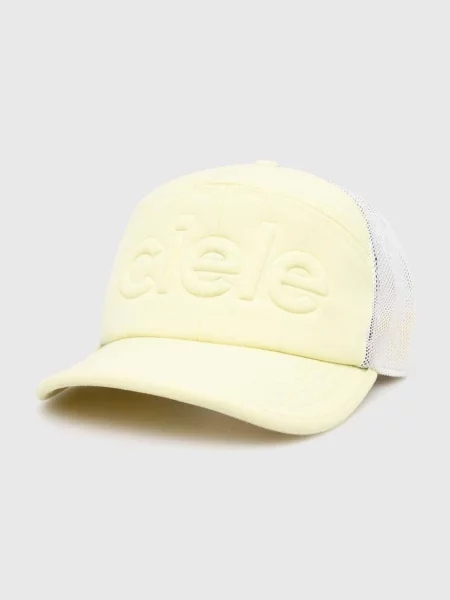 Καπέλο Ciele Athletics TRKCap SMT SC GRP Vented Century κίτρινο