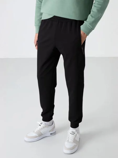 Tommy Life Športne hlače Jogginghose' črna