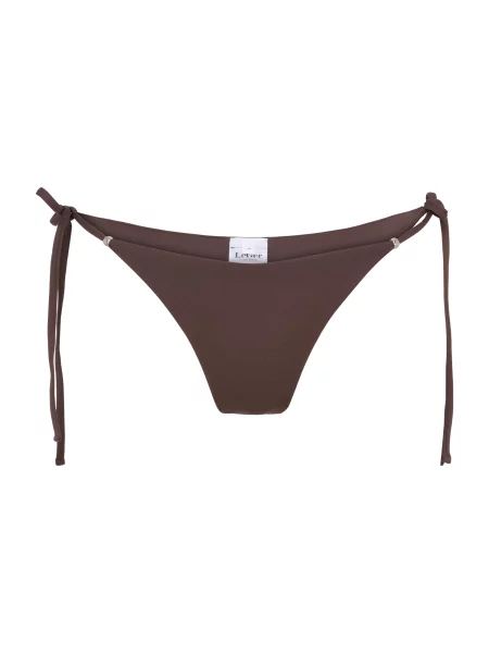 LeGer by Lena Gercke Slip costum de baie Dotta închis maro
