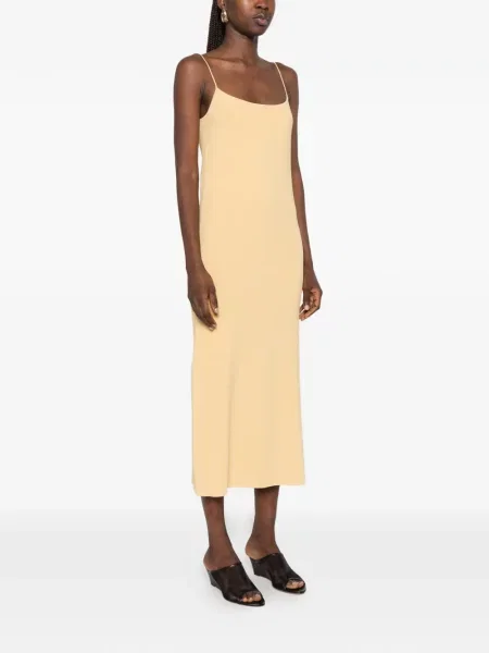 Rochie midi The Frankie Shop galben