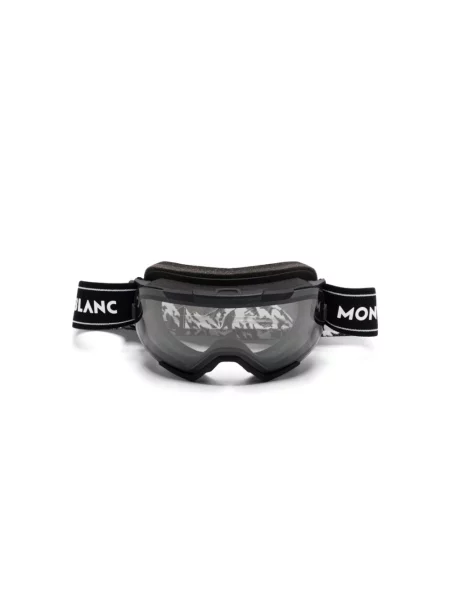 Okulary przeciwsłoneczne Montblanc czarne