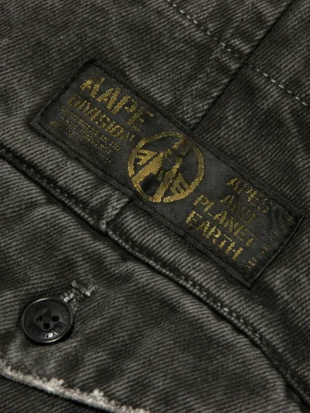 Pantaloni Aape By A Bathing Ape negru