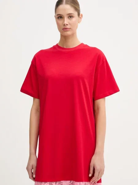 Never Fully Dressed sukienka z czerwona