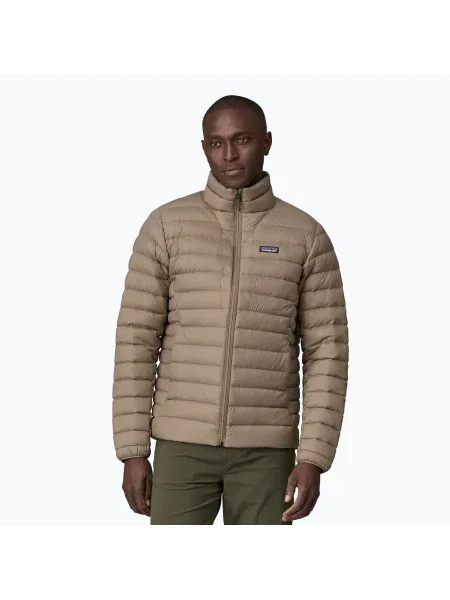 Bărbați Patagonia Down Sweater sacou seabird gri