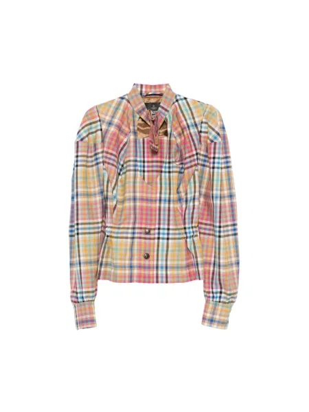 Wielobarwność koszula Vivienne Westwood w kratkę