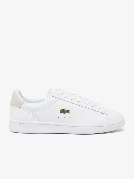Кожаные кеды Lacoste белые