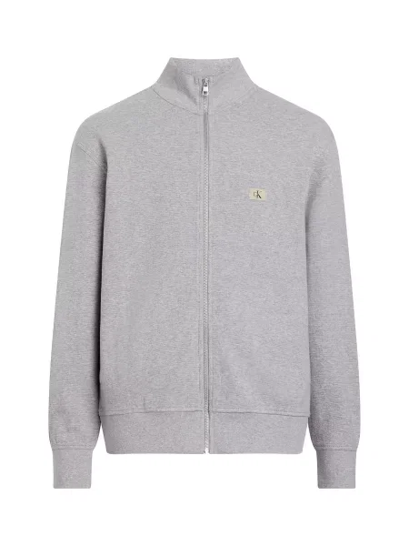 Geacă de blugi Calvin Klein Jeans gri