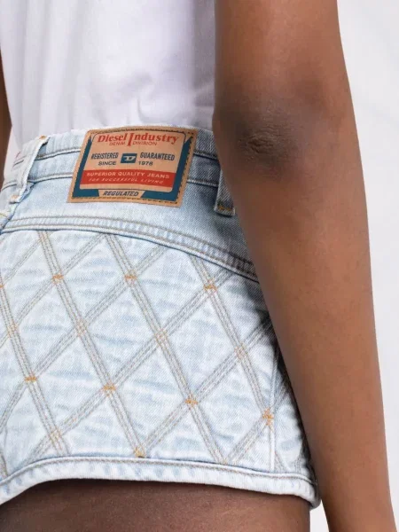 Τζιν σορτς Diesel argyle μπλε