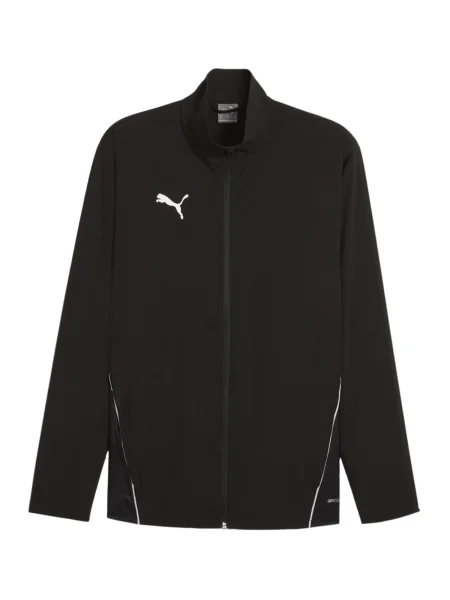 PUMA Geacă sport negru alb