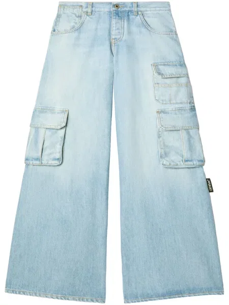 Blugi Off-white alb
