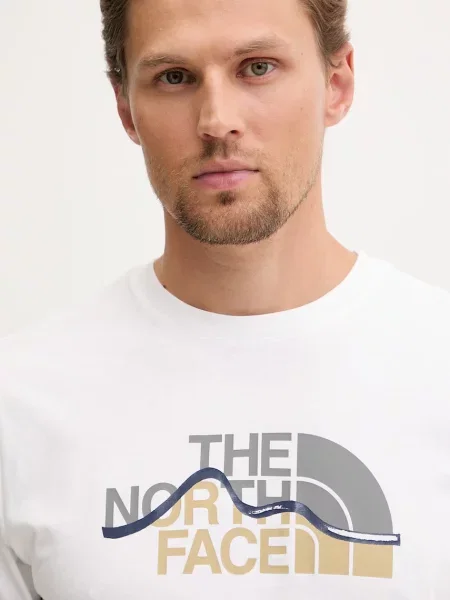 The North Face футболка MOUNTAIN LINE