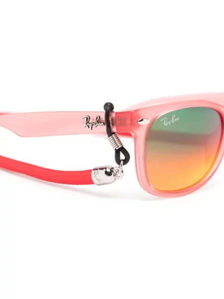 Okulary przeciwsłoneczne dziecięce Ray-ban czerwone
