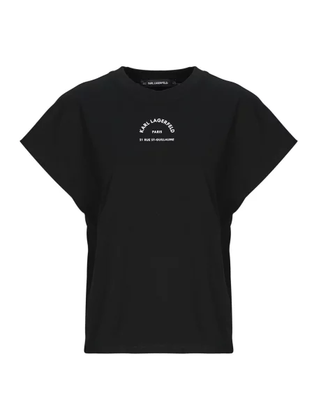 Majica Karl Lagerfeld črna