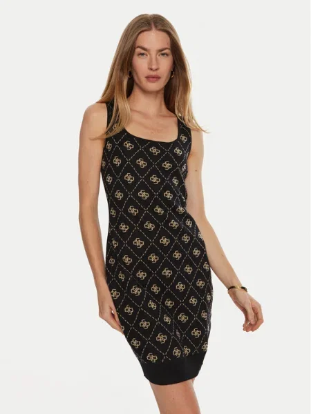 Guess Rochie tricotată Sarah negru