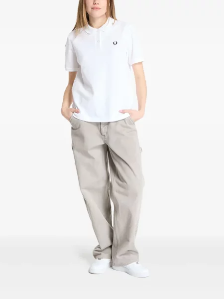 Τοπ Fred Perry λευκό