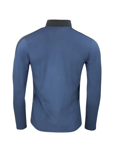 Tricou mânecă lungă Peak Mountain albastru