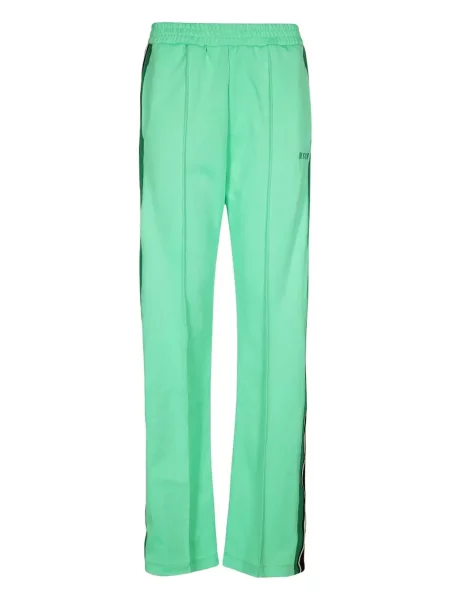 Pantaloni Msgm cu dungi verde
