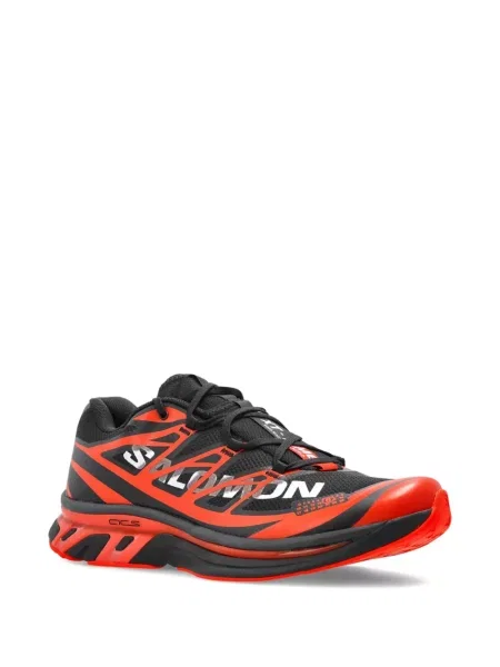 Sneakers Mm6 Maison Margiela X Salomon με κορδόνια με δαντέλα μαύρο