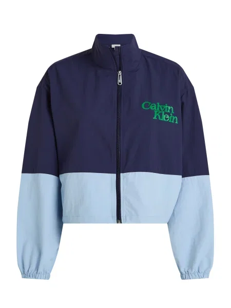 Calvin Klein Jeans Geacă de primăvară-toamnă marin / azuriu / verde albastru