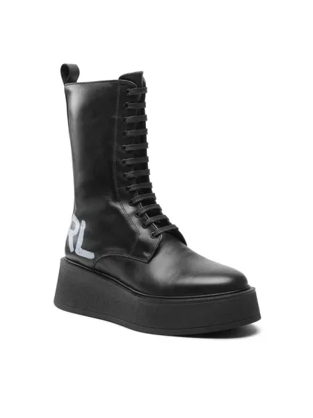 Cizme KARL LAGERFELD negru