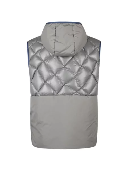 Vestă Moncler cu glugă gri