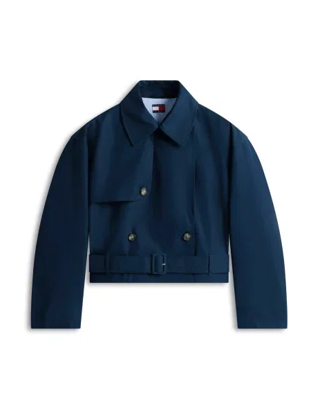Tommy Jeans Prijelazni kaput mornarsko plava