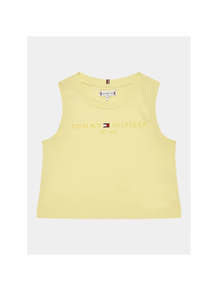 Tommy Hilfiger Felső Essential D Regular Fit sárga