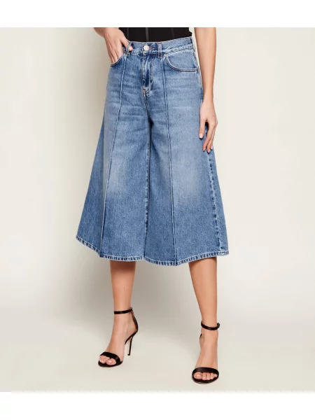 Pinko De blugi bermudy BURKINA | Relaxed fit albastru