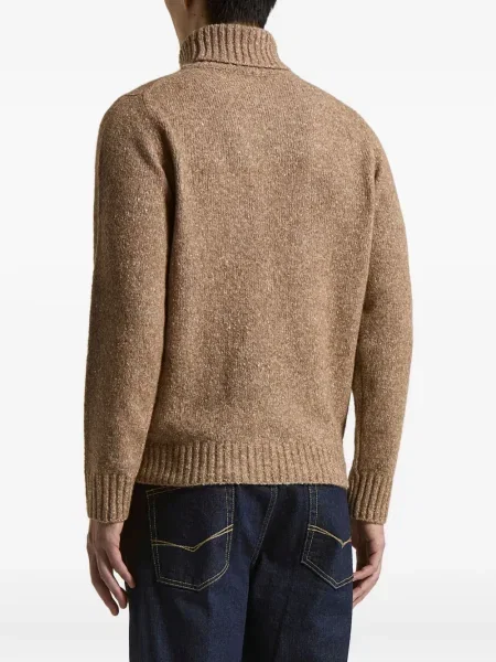 Sweter Peserico brązowy