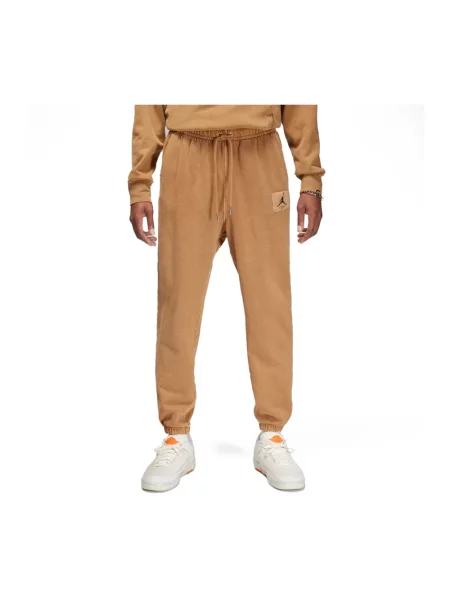 Spodnie Jordan polarowe brązowe