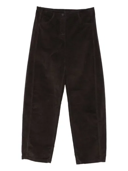 Pantaloni Kristensen Du Nord de catifea cord maro